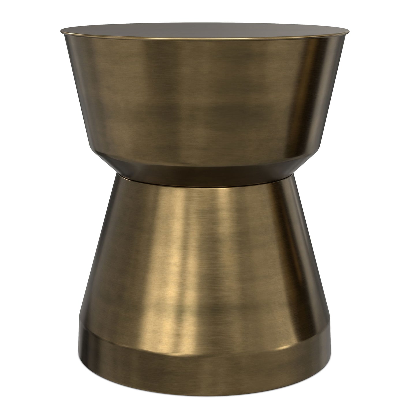 Allegra - Side Table - Antique Brass