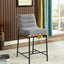 Lahni - 17" Boucle Fabric Counter Height Chair