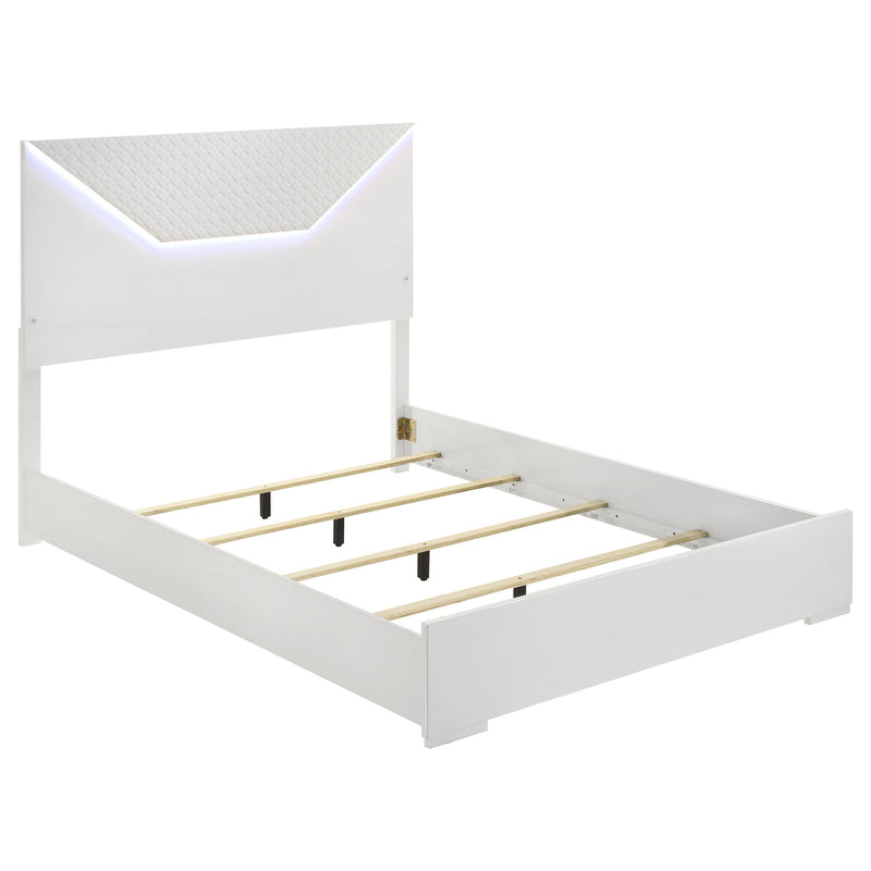 Pierce - Juego de dormitorio con iluminación LED