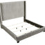 Upholstered Bed, Space-Saving Design