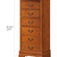 Traditional Style Lingerie Storage Chest Timeless
