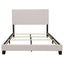 Ivory - Bed With Nailhead Trim