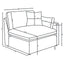 Greeley - 6 Piece Upholstered Modular Sectional Sofa - Ivory