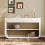 Console Table With 3 Soft Close Drawers & 2 Open Shelves