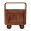 Larissa - 2 Drawer Nightstand - Brown