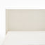 Hosford - Minimalist Upholstered Wingback Bed With Wood Base Platform