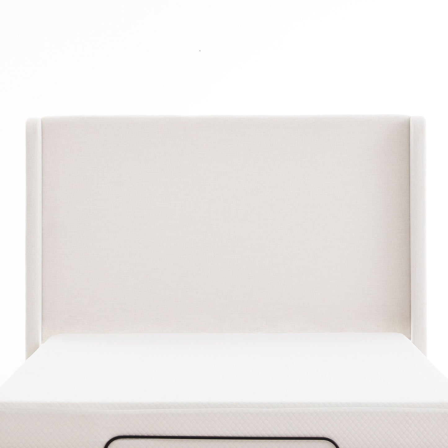 Caron 4.0 - Queen Size Adjustable Bed Frame With Wireless Remote Control, Head And Foot Incline, Massage Function - Black / Gray