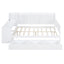 Daybed With 3 Drawers USB Ports And Desk