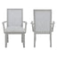 Fiona - Dining Arm Chair (Set of 2) - Mist Gray