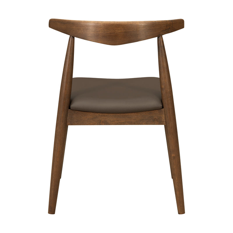Dining Chairs With Ergonomic Backrest (Set of 2)