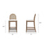 Panama - Curved Back Cane Counter Stool (Set of 2)