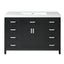 Bathroom Vanity With Sink, 2 Doors 8 Drawers, Soft Close System, Classic Design