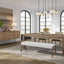 Dining Table With Leaf - Light Brown