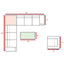 Modern Patio Rattan Sectional Set With Cushions