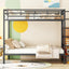 Bunk Bed With Lateral Storage Ladder And Wardrobe