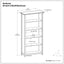 Amherst - 5 Shelf Bookcase, Handcrafted