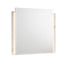 Altima - LED Dresser Mirror With Integrated Vertical Light Strips (Dresser Not Included) - Gray