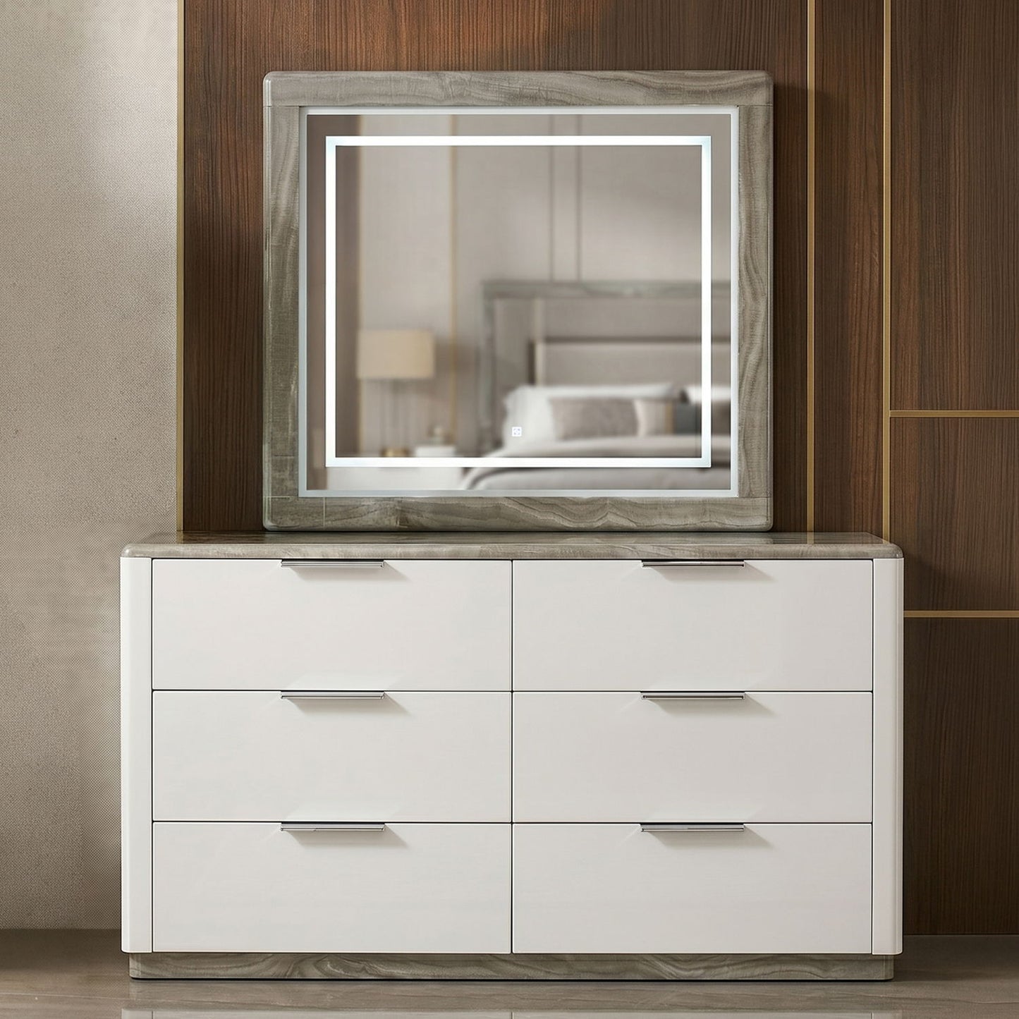 Jazz - 6 Drawer Dresser (Mirror Not Included) - White