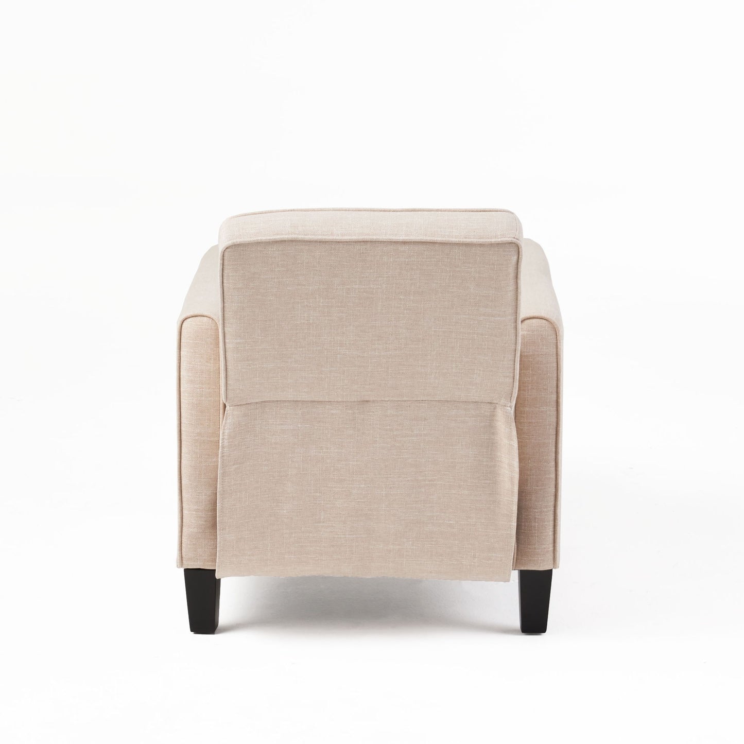 Upholstered Push Back Recliner Chair For Living Room