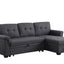 Lucca - Reversible Sleeper Sectional Sofa With Storage Chaise