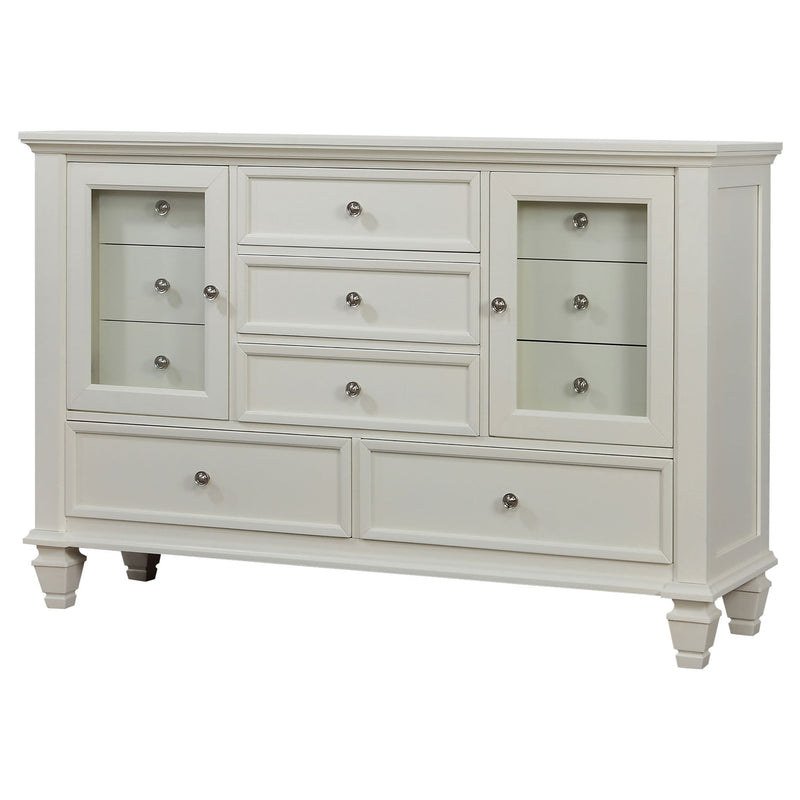 Dennis - 11 Drawer Dresser - Cream White