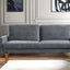 Sofa, European Style With Sleek Design, Modern & Vintage Flair, Upholstered 3 Seater Couch