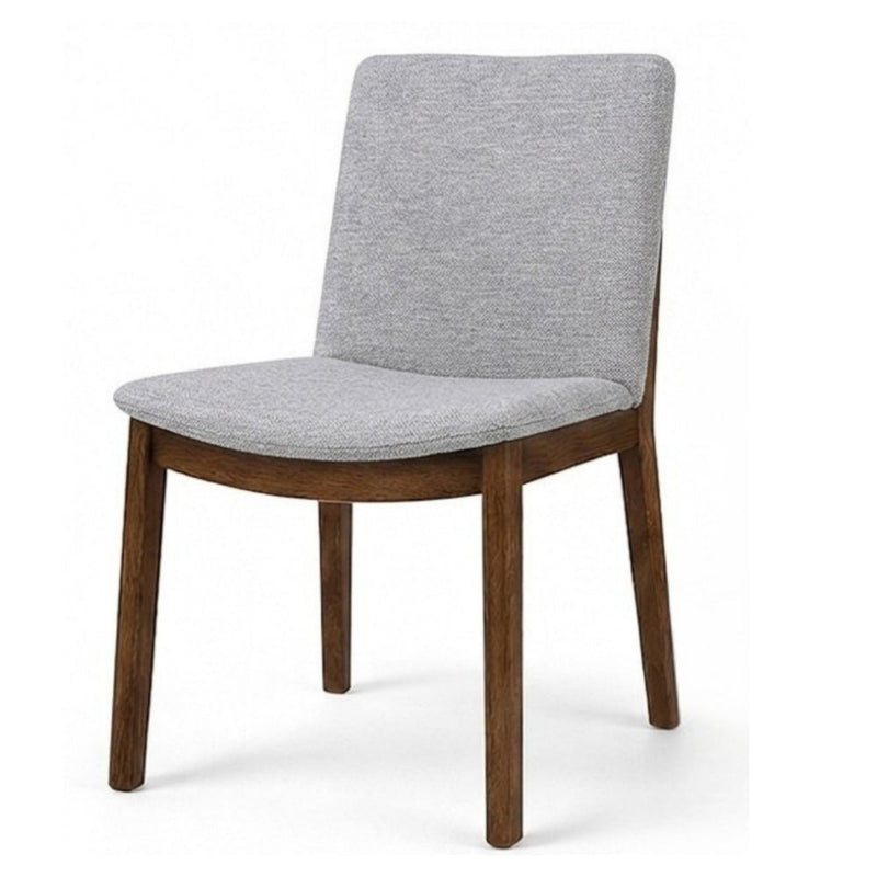 Laura - Mid-Century Modern Solid Wood Dining Chair (Set of 2)