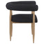 Crofton - Upholstered Dining Arm Chair (Set of 2) - Black