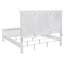 Chelema - Eastern King Panel Bed - Cream White