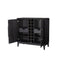 Ample Storage Bar Cabinet - Peppercorn