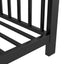 Metal House Platform Bed With Modern Design And Durable Frame