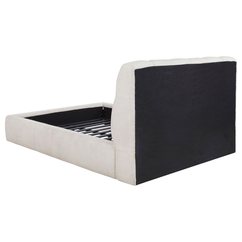 Branson - Platform Bed With Tufted Headboard