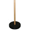 Lior - Arc Floor Lamp With Cylinder Shade - Black