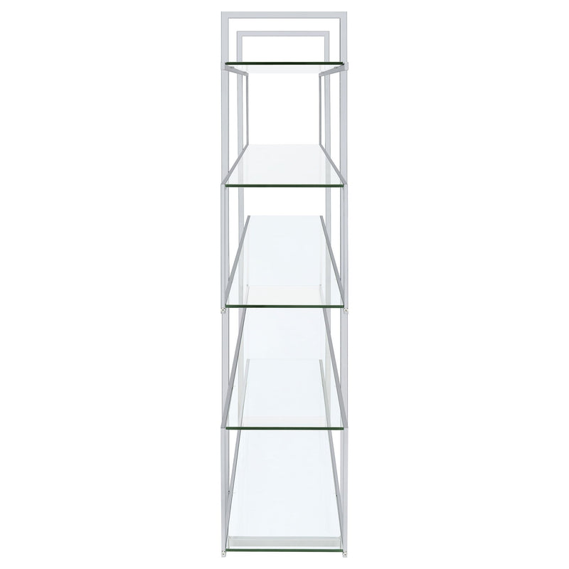 Harison - 5 Shelf Bookshelf - Clear