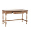 Tabitha - Desk With Drawer And Turned Legs - Natural