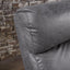 Alma - Contemporary Upholstered Loveseat Recliner - Slate