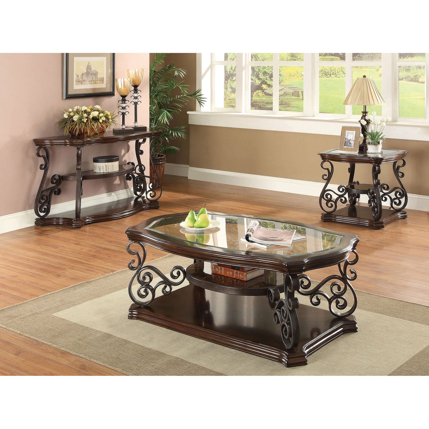 Bianca - 2 Shelf Table