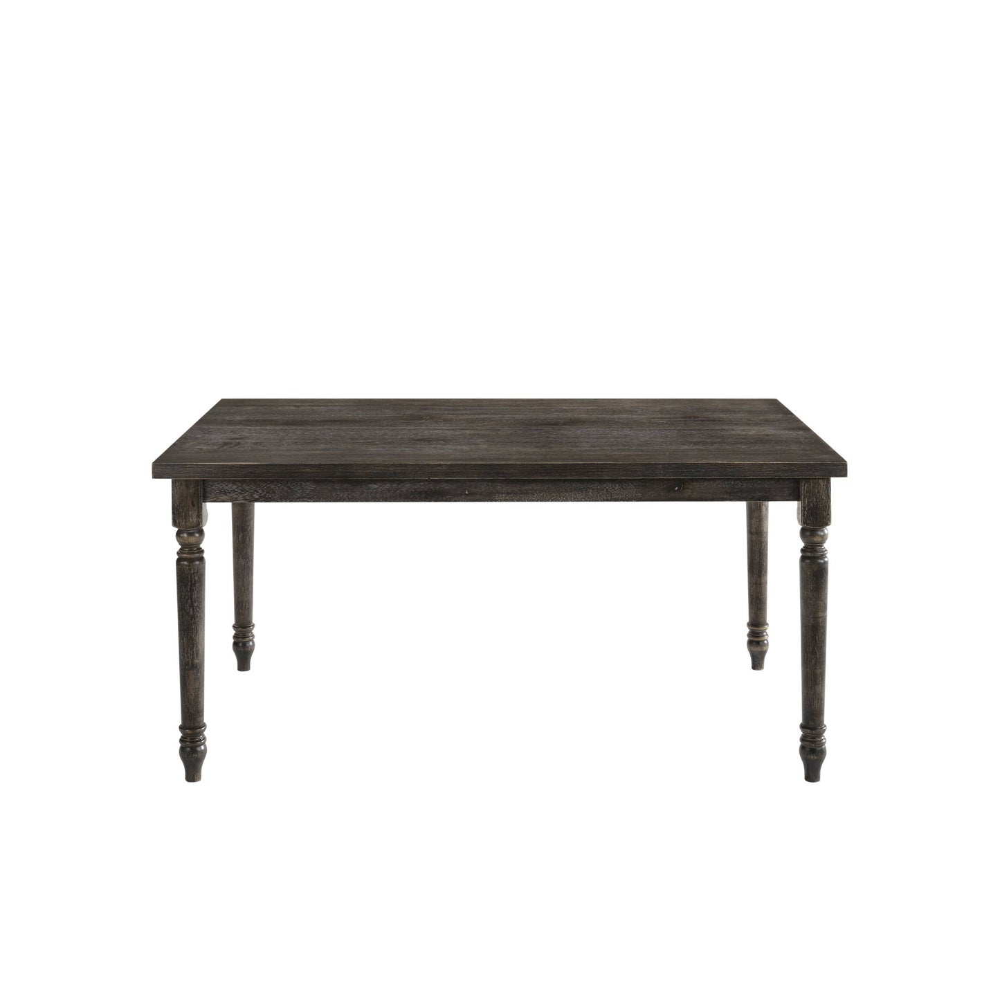 Claudia II - Weathered 7 Pieces Dining Room Set - Gray