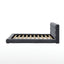 Upholstered Platform Bed Frame With Tufted Headboard