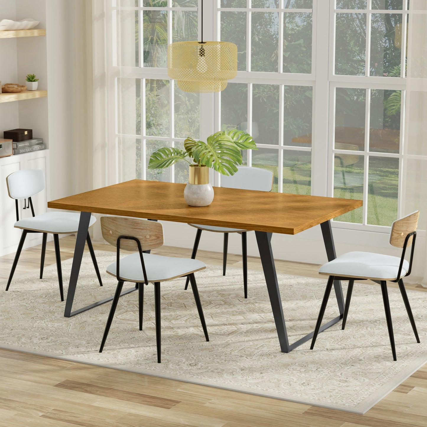 Lowry - Handcrafted Square Dining Table