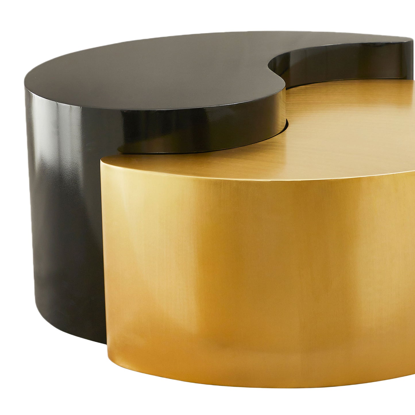 Ying Yang - Coffee Table - Gold / Black