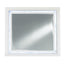 Skye - Marble Mirror - White