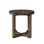 Kerby - Round End Table - Dark Brown
