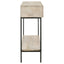 Terrace - 2 Drawer Entryway Console Table - White Washed