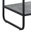 Raziela - End Table With Storage - Black / Gray