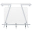 Katia - Wine Cabinet With LED Home Bar, 12 Bottle Storage - Gloss White