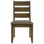 Ladderback Dining Chair (Set of 2) - Brown