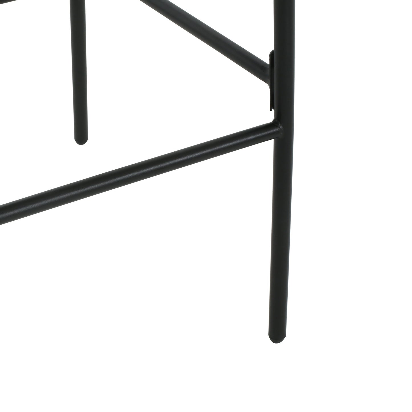 La Push - Outdoor Rope Barstool (Set of 2) - Black / Brown