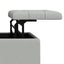 Harrison - Coffee Table Storage Ottoman Lift Top - Stone Gray