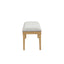 Essence - Dining Bench With Natural Cushion